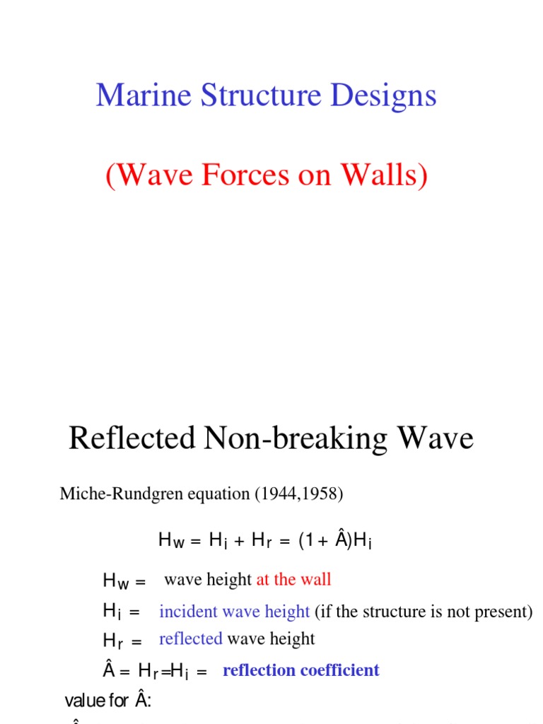 Wave Forces on Offshore Structures | PDF | Oscillation | Periodic Phenomena