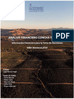 Análisis Financiero Concha y Toro