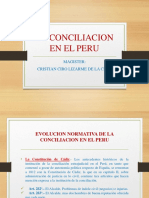 Diapositivas de Conciliacion en El Peru