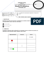 Evaluacion Matematica Tercero