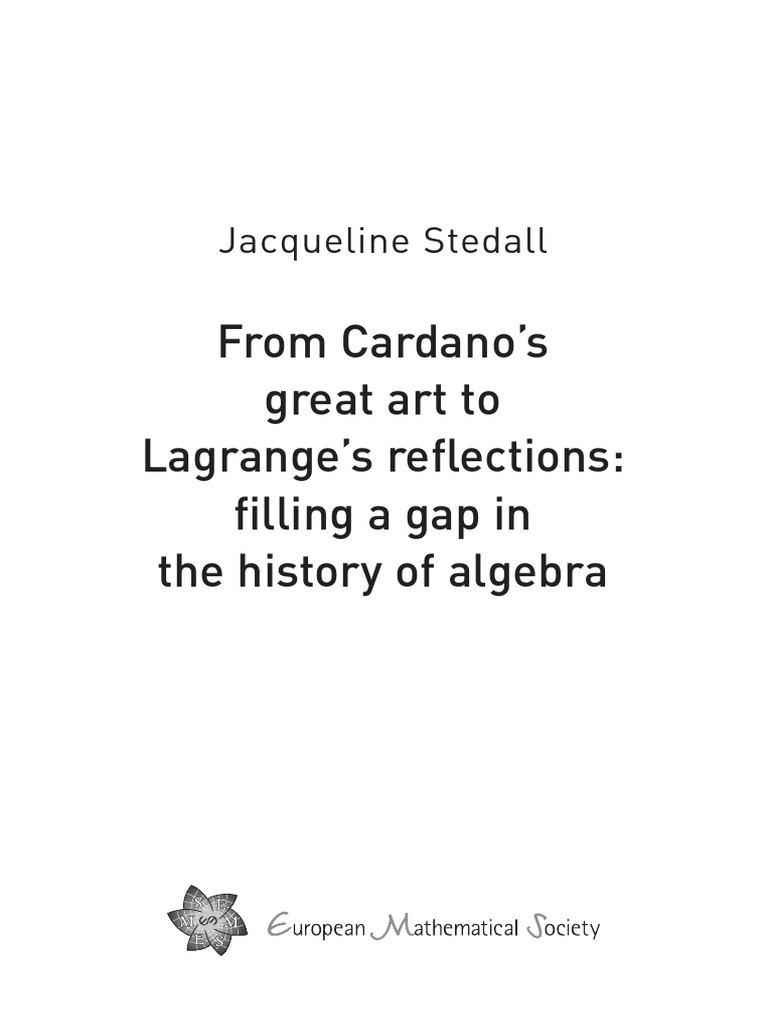 History of Algebra PDF | PDF | Equations | Algebra
