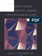 Treating People With Chronic Disease - A Psychological Guide (Psychologists in Independent Practice Book Series)