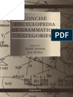K. Brown, J. Miller - Concise Encyclopedia of Grammatical Categories (1999) PDF