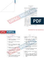 UPSC Mains 2012 Psychology Paper 1