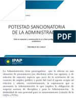 Potestad Sancionadora de La Administración