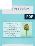 His Mercy is More
