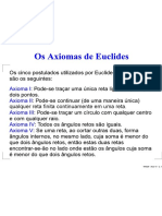 Os Axiomas de Euclides PDF