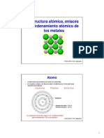 1estructura Atomica Enlaces y Ordenamiento PDF