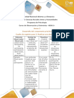 Anexo 3 - Cuadro de Registro para La Observación