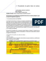 Gestión residuos peligrosos tubos fluorescentes