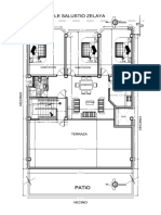 Plano de Modiicacion de Terraza