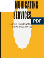 Communicating Services