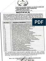 01 - Publicación - Diario Centro América - 28 Aspirantes Excluidos