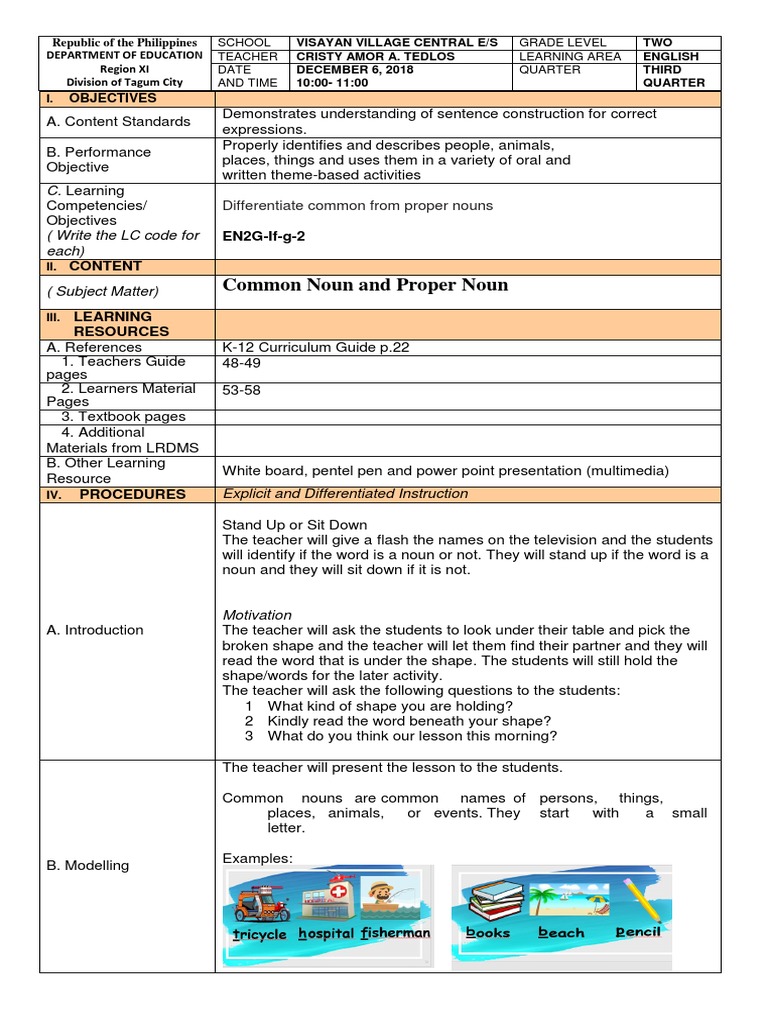 Explicit and Differentiated 2nd Cot PDF Differentiated Instruction