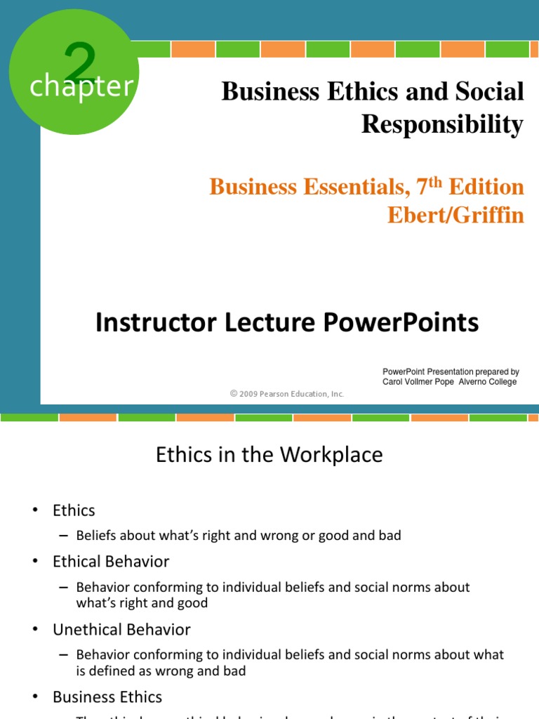 Business Ethics PPT | Stakeholder (Corporate) | Business Ethics