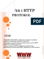 Web I HTTP Protokol