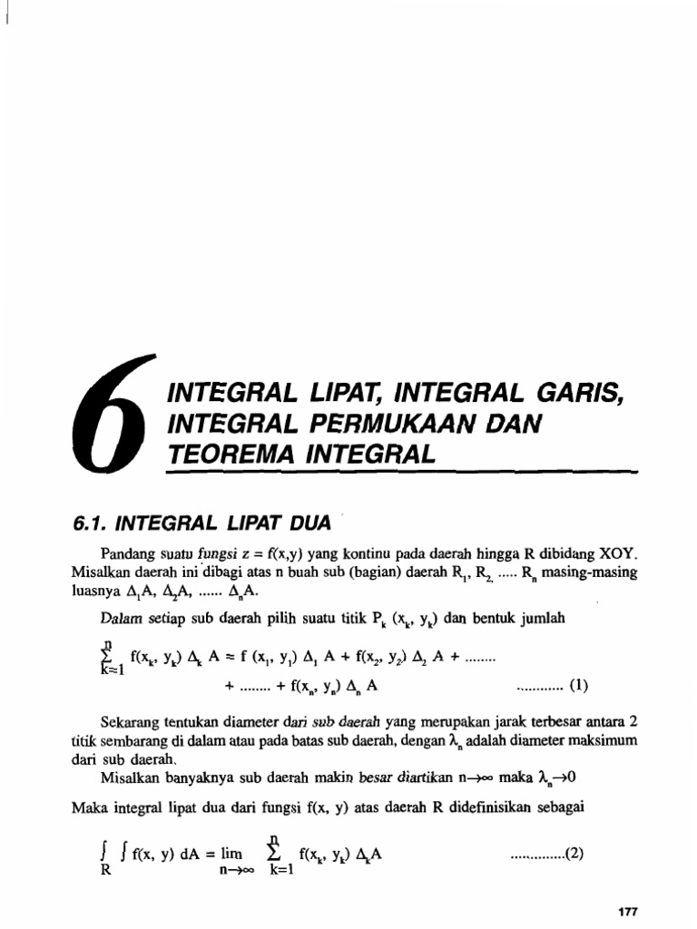 32 Contoh Soal Integral Permukaan Kumpulan Contoh Soal