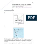 Sistem Persamaan Linear Dua Variabel Kuadrat