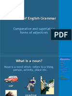 Adjective comparative and superlative