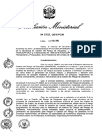 Rm-028-2015-Pcm-Continuidad Operativa Del Estado PDF