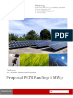 Proposal PLTS Rooftop 1 MWp