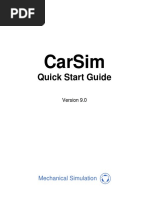 CarSim Quick Start PDF