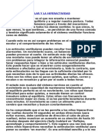 El Sistema Vestibular y La Hiperactividad y Propioceptivo