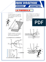 La Parabola Geometría Analítica para Quinto de Secundaria