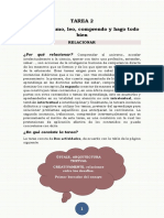 Tarea 2 Relacionar Leo, Pienso, Comprendo y Lo Hago Todo y Bien Las Relaciones