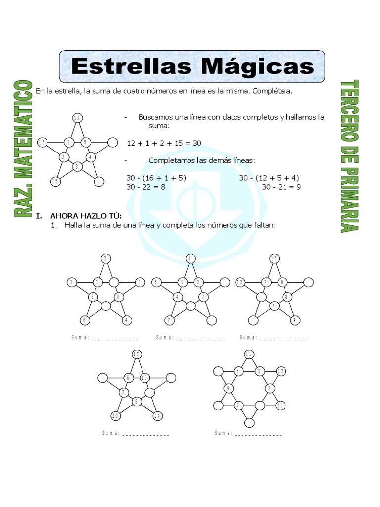 Estrellas Magicas Pdf Deportes Ocio