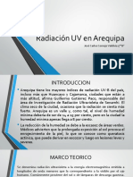 Radiación UV en Arequipa
