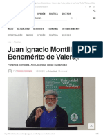 Juan Ignacio Montilla (Hijo Benemérito de Valera) - Diario de Los Andes, Noticias de Los Andes, Trujillo, Táchira y Mérida
