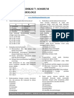 Soal Sosiologi Prediksi 7 SBMPTN 2018 Bimbingan Alumni UI