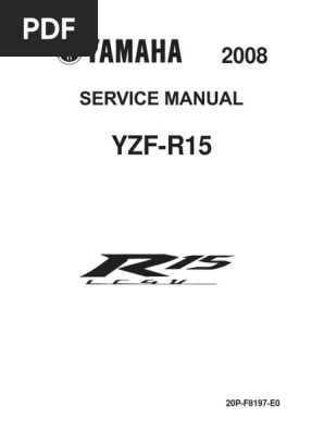YAMAHA YZF-R15 2023 サービスマニュアル Yamaha 2023 YZF-R7 Service Manual