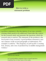 Writing Chapter 1 of a Thesis Guide | PDF | Hypothesis | Theory