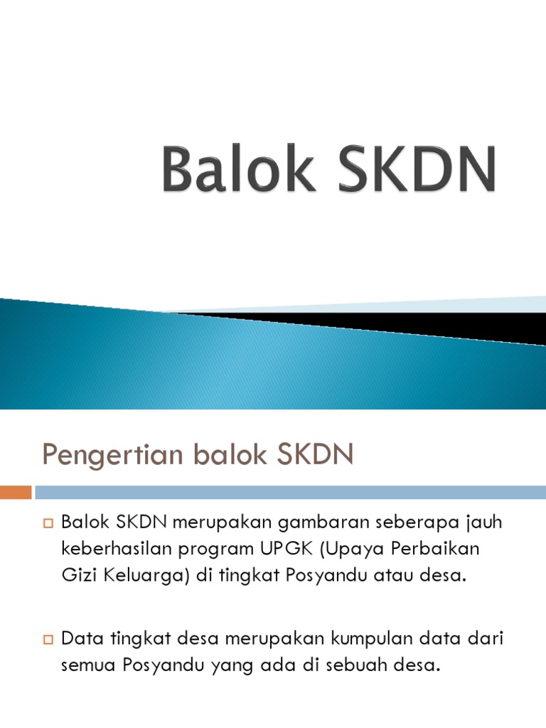 Pengertian dan Analisis Balok SKDN | PDF