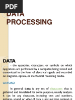 Data Processing