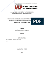 Evaluación de Permeabilidad y Percolación de La Eficiencia Del Pads de Lixiviación Maqui Maqui Yanacocha, Cajamarca 2018