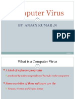 Computer Virus: by Anjan Kumar .N