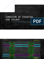 Conexión de viguetas por solapo: una alternativa estructural