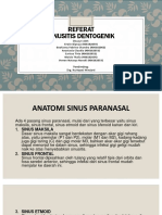 REFERAT Sinusitis Dentogen