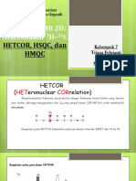 NMR 2d Hetcor, HMQC, HSQC Klp.7