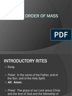 The Order of Mass