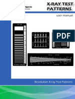 Xray Test Patterns User Manual