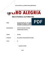 Proyecto Del Sistema de Carga y Sistema de Arranque