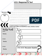 Article of the Week Graphic Organizer