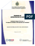 Admon Unid V - Participante PDF