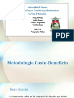 Analisis Costo Beneficio