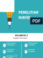 Kelompok 5 (Survei Penelitian)