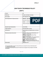 IPPOL17 Aseptic Non Touch Tecnique (ANTT) Policy